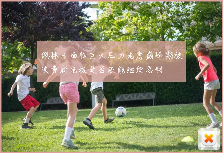 佩林卡面临巨大压力老詹巅峰期被浪费新老板是否还能继续忍耐